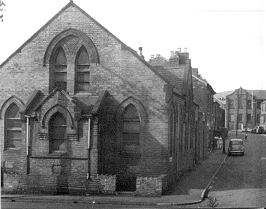 Front of Pountney Street Chapel