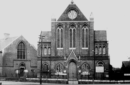 Front of Ranelagh Road Chapel